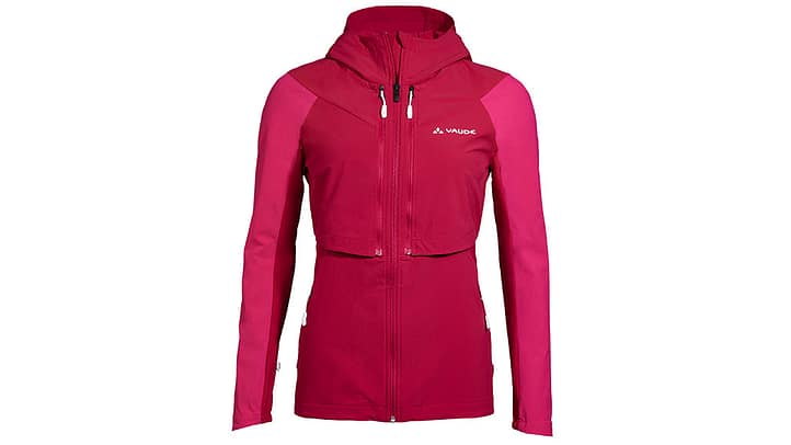 Women's Moab zip-off softshell jacket by Vaude